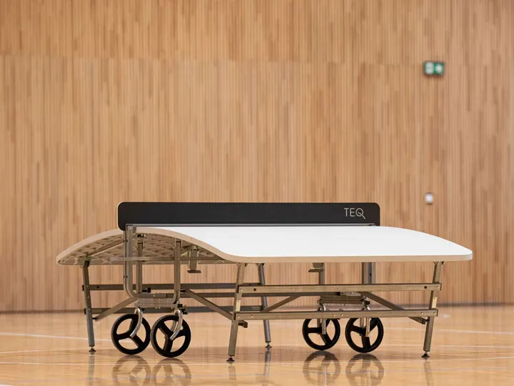 TEQ table in use
